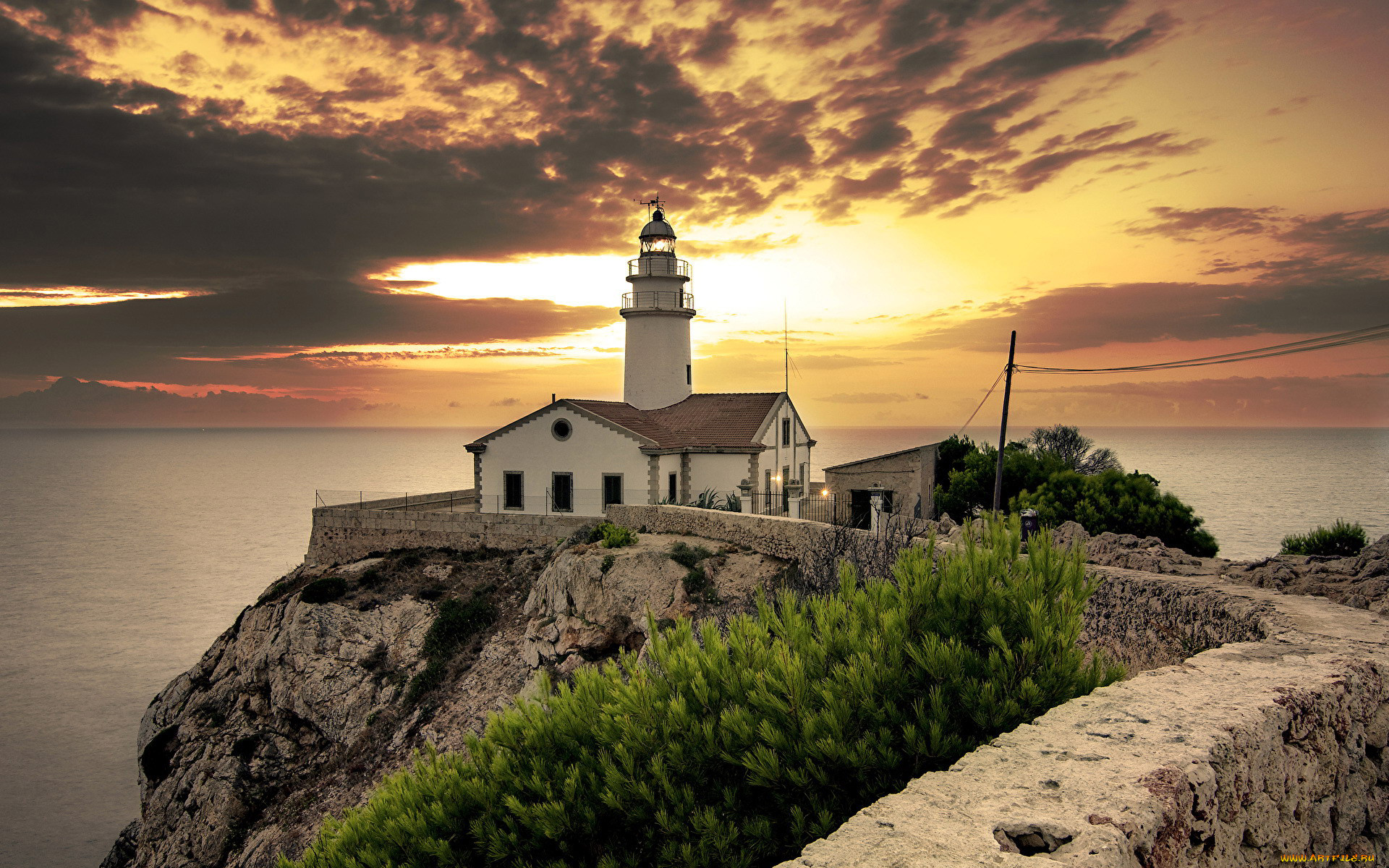 faro de capdepera, spain, , , faro, de, capdepera